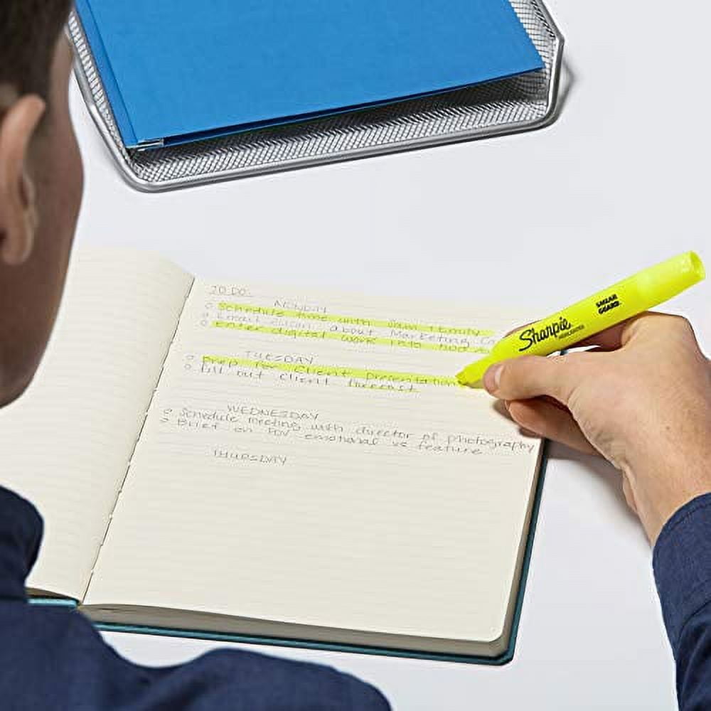 Sharpie Fluorescent Yellow Highlighters 2 ea (Pack of 2)