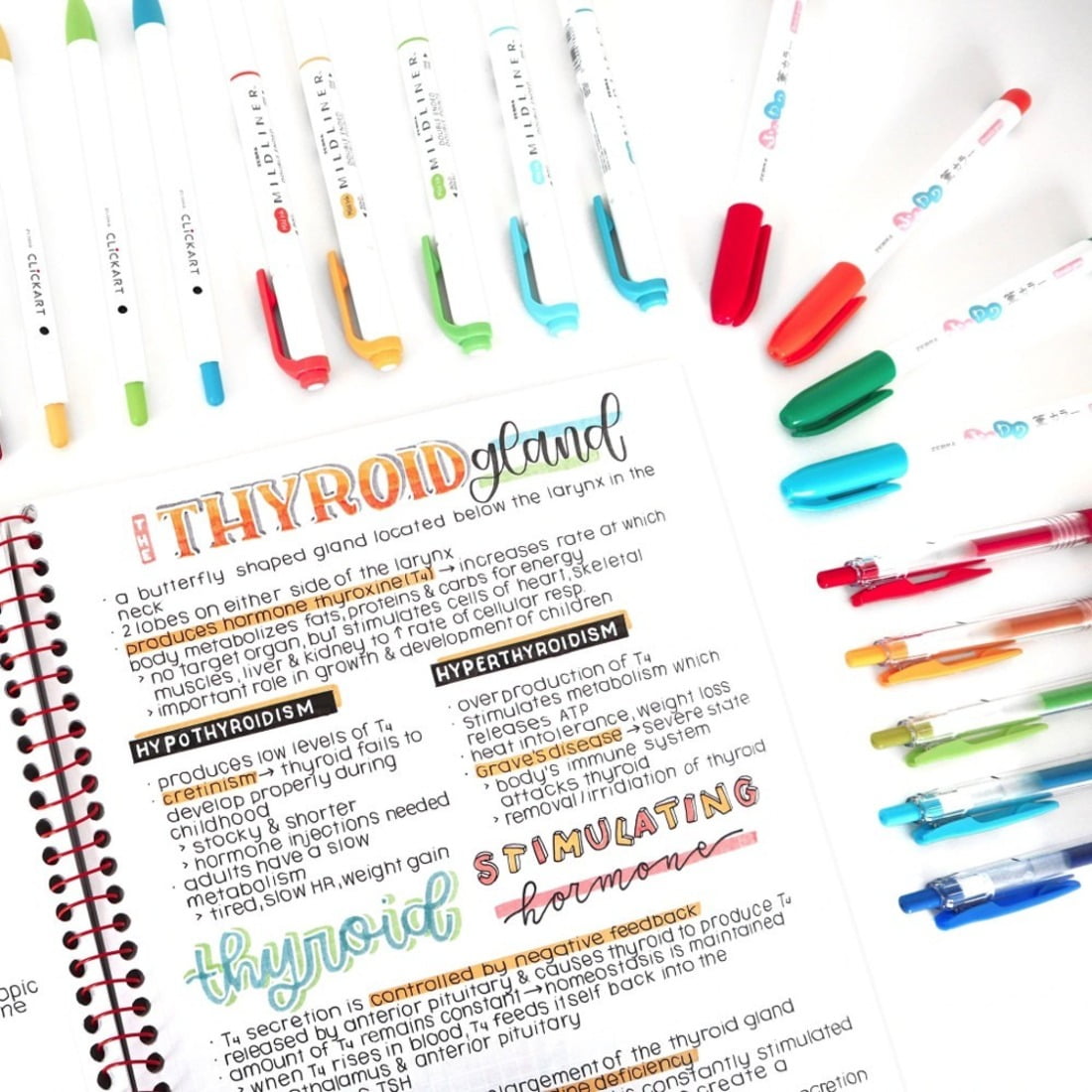 Zebra Mildliner Double Ended Creative Marker - Gray