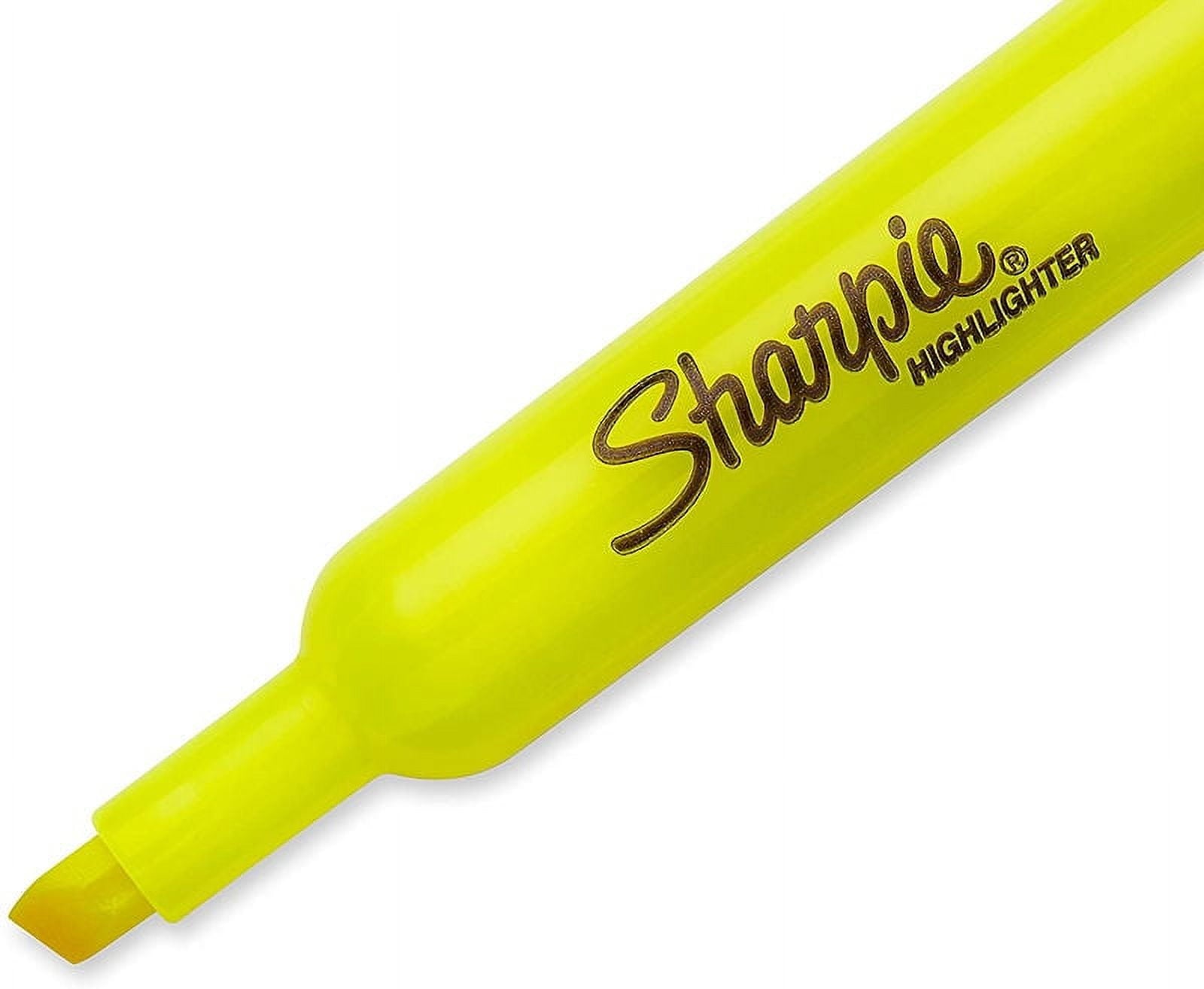 Sharpie Smear Guard Highlighter, 2 Ct 1.3 oz (3 pack)