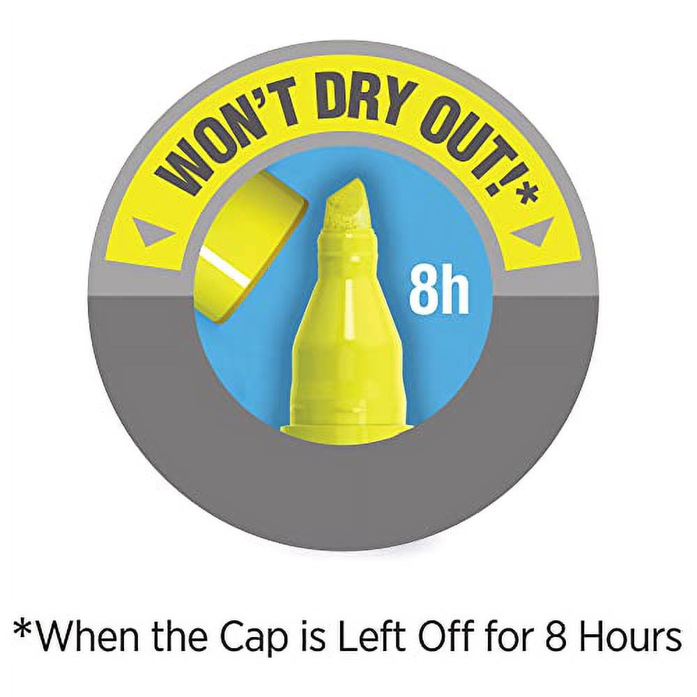 BIC® Brite Liner® Highlighters, Blue, Box Of 12