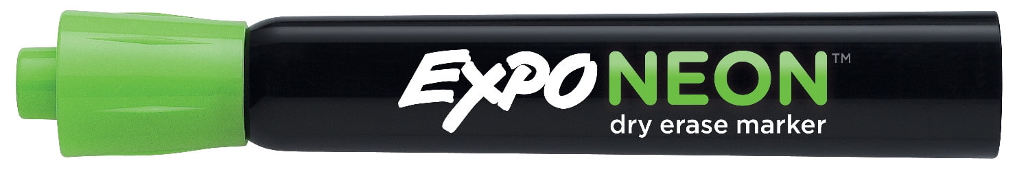 Expo Neon Dry Erase Markers, Bullet Tip, Assorted Colors, 5 Count