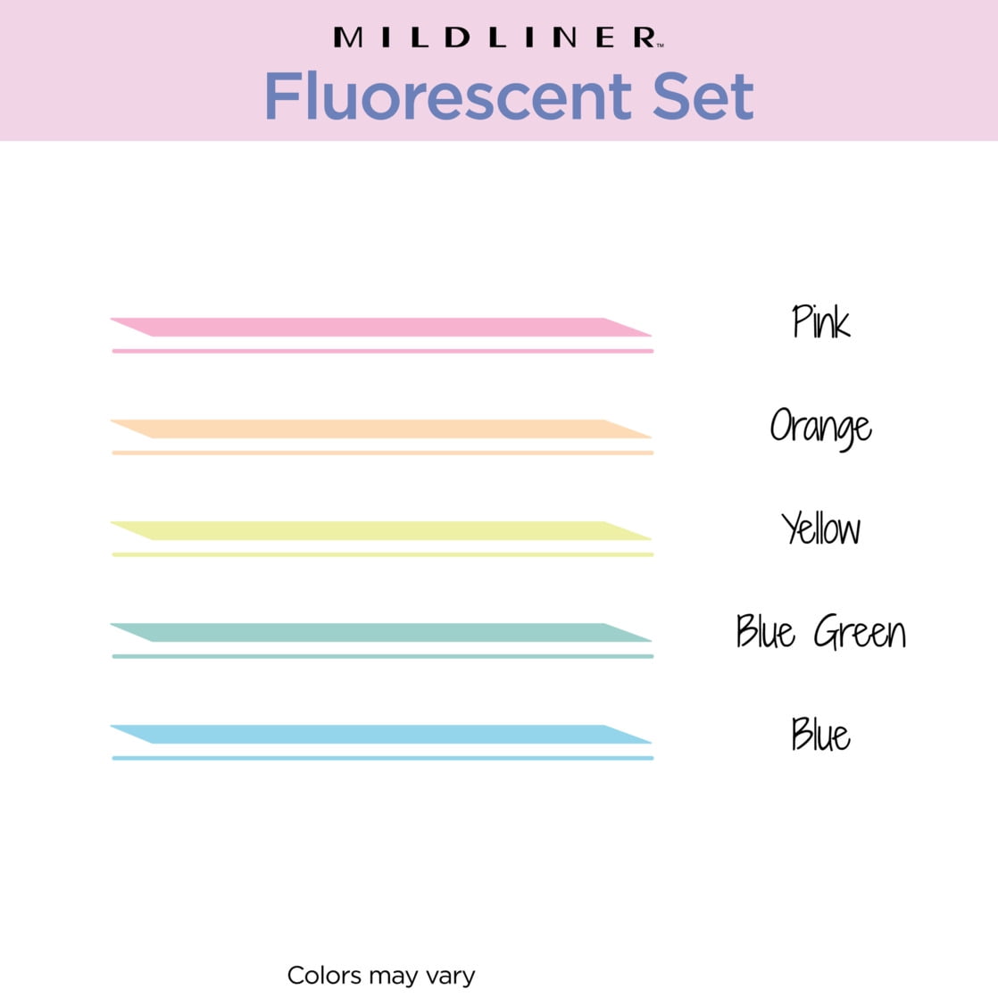 Zebra Pen Mildliner Double-Ended Creative Highlighter Set - Assorted Colors 5-Pack