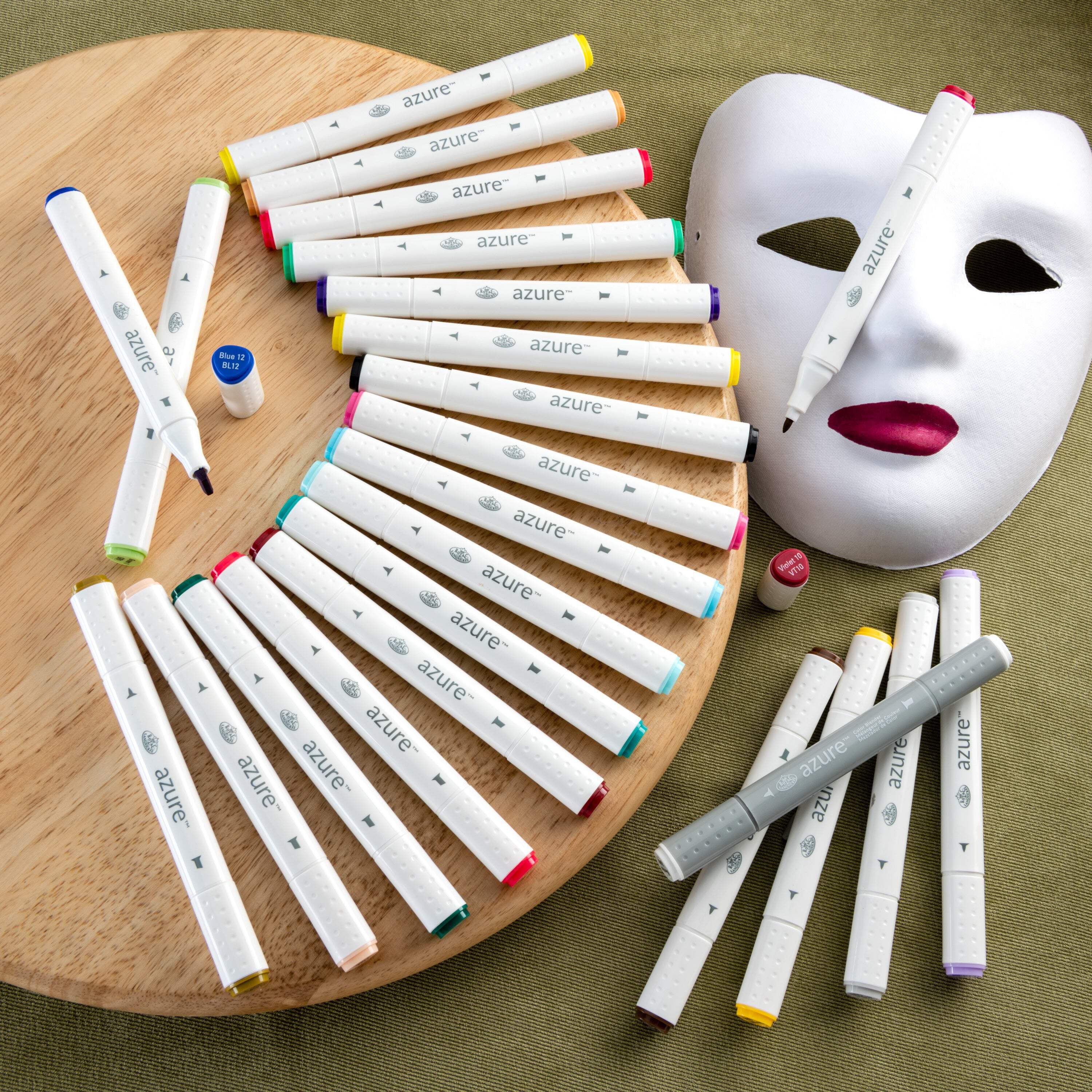 Royal & Langnickel Azure™ 24 pc Color Marker Sets