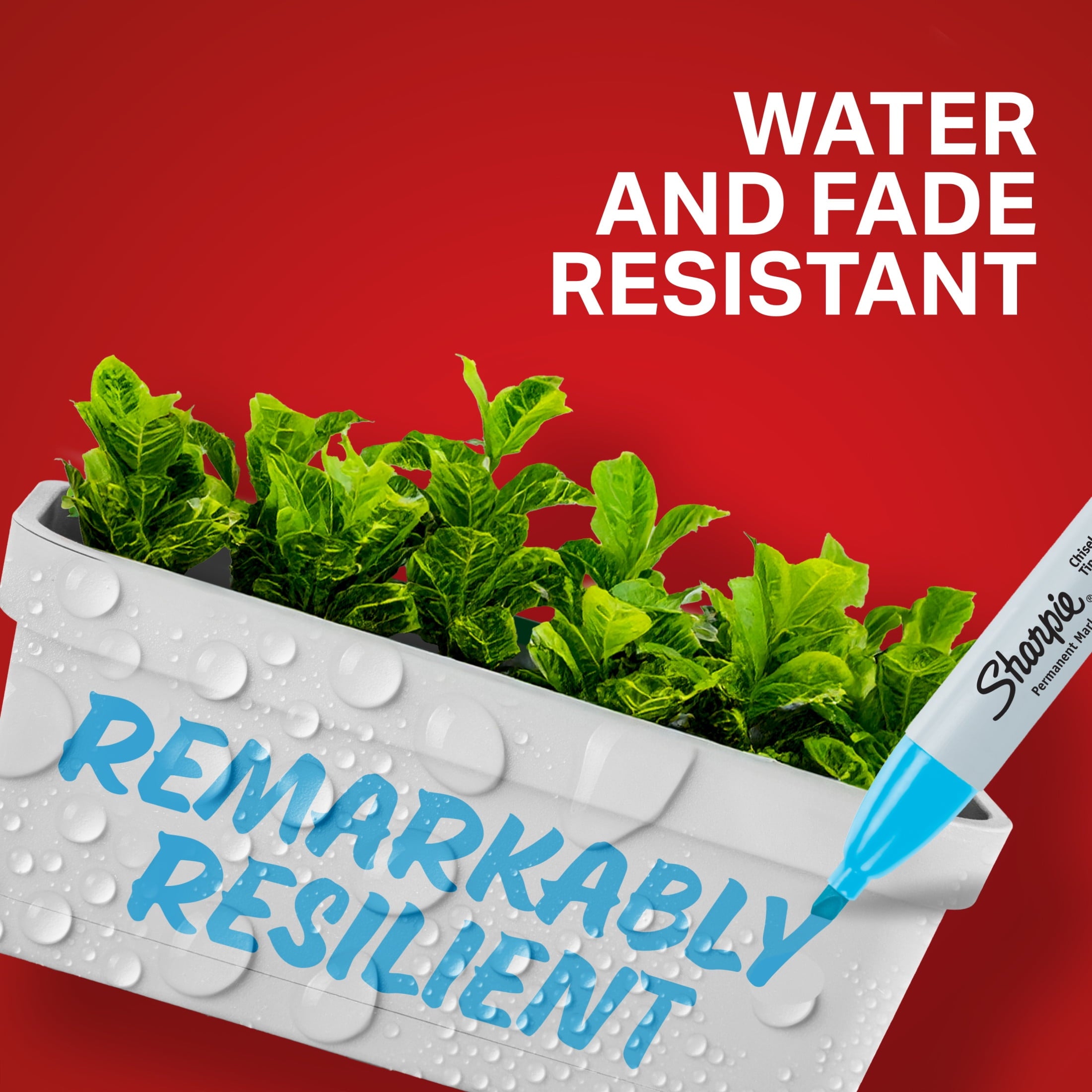 Sharpie Permanent Markers, Chisel Tip, Classic Colors, 8 Count