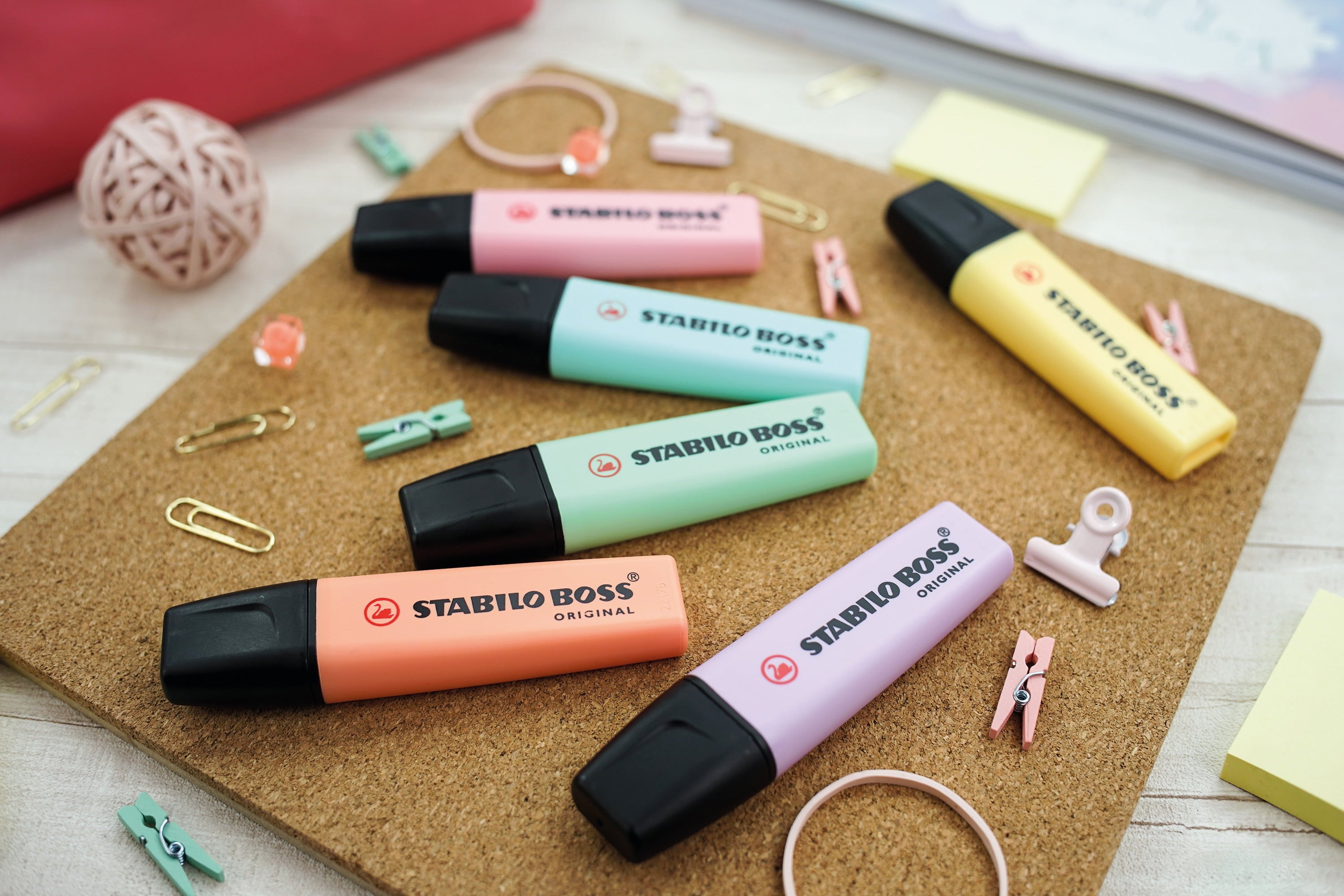 STABILO BOSS Original Highlighter Set, 15-Colors