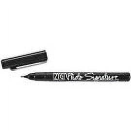 ZIG Photo Signature Marker, Carded, Fine Point, Black