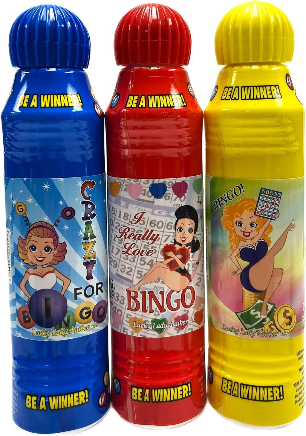 Lucky Lady Dauber Co. Bingo Dauber Variety Pack, 12 Count, 1 Pack