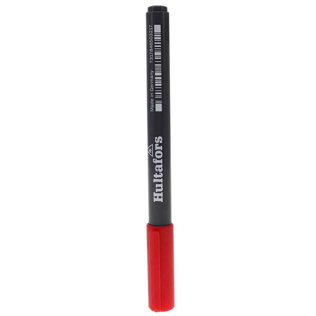 Hultafors Deep-Hole Permanent Marker (Red) (2-Pack)