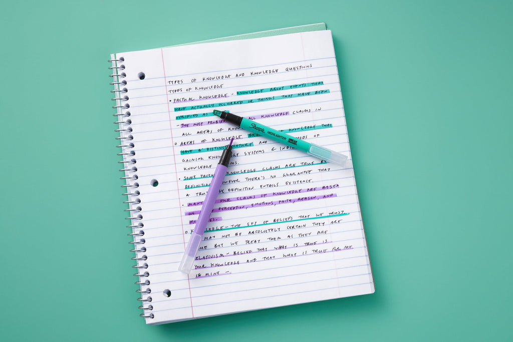 Sharpie Highlighter, Clear View Highlighter with See-Through Chisel Tip, Stick Highlighter, Assorted, 12 Count